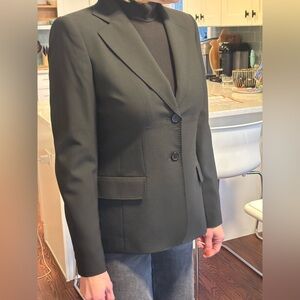 Anne Klein Two Button Black Blazer